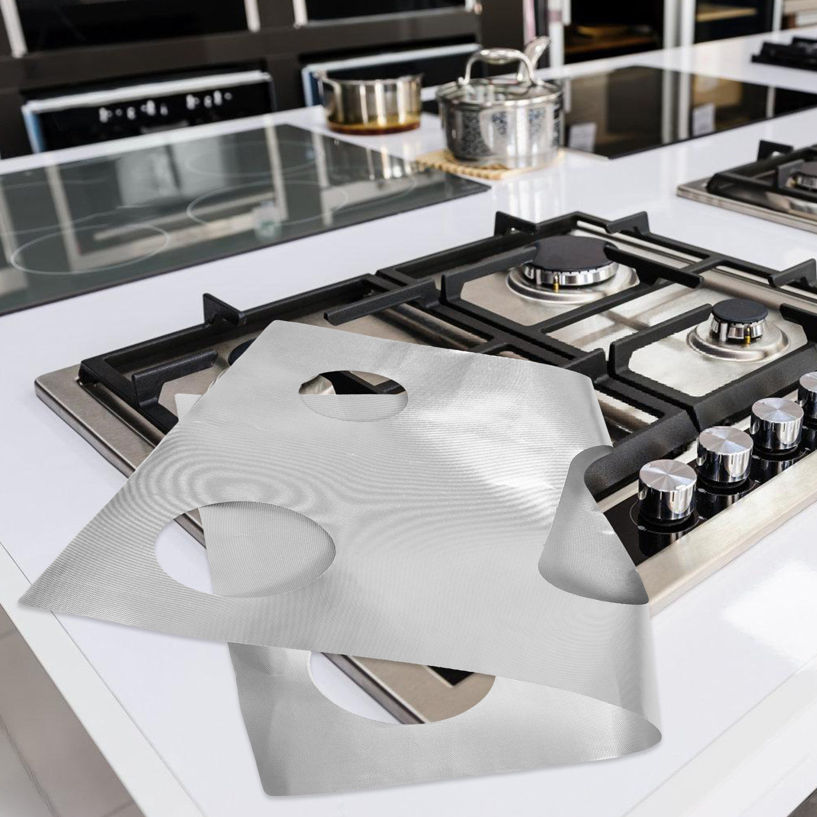 Outdoor Camping Grill - Heat Resistant Gas Stove Burner Cover
