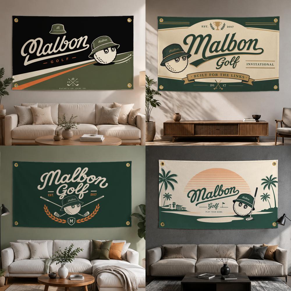 Outdoor Camping Brand - Brand Malbon Golf Flags Fashion flag