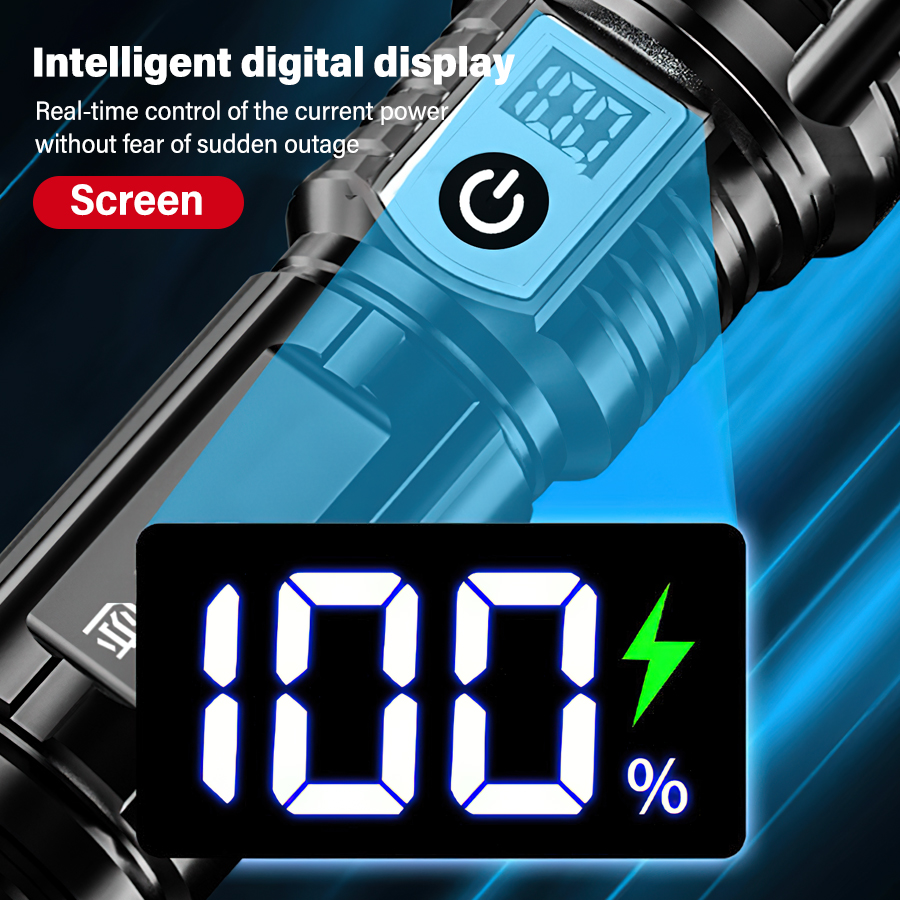 High Power 200000LM LED Flashl - Outdoor Camping Lighting 评论和价格