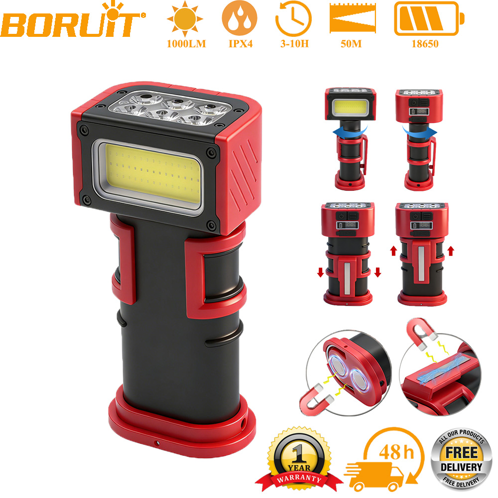 BORUiT COB LED Work Light 1000 - Outdoor Camping Glamping 评论和价格