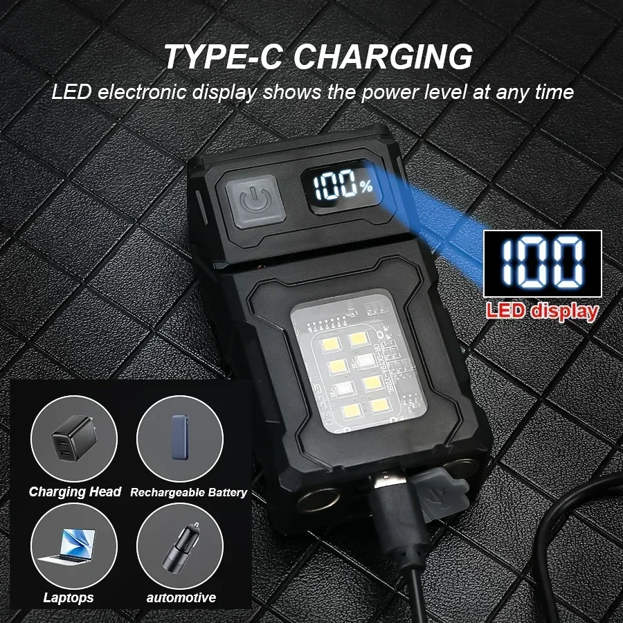 Mini Rechargeable LED Pocket F - Outdoor Camping Decor 评论和价格