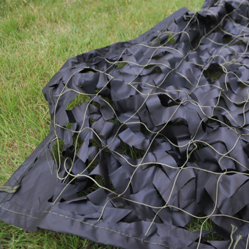 Black Camouflage Net with Grid - Outdoor Camping Exhibition 评论和价格