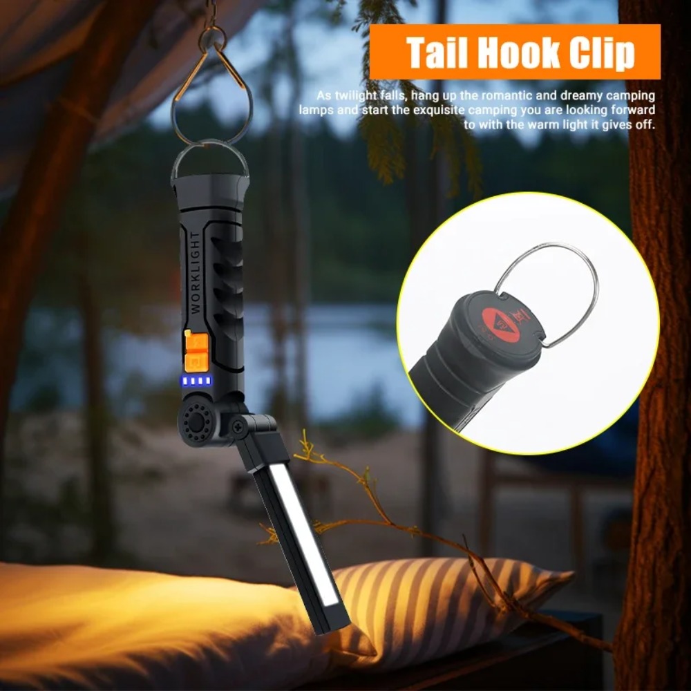 Portable COB LED Flashlight US - Outdoor Camping Glamping 评论和价格