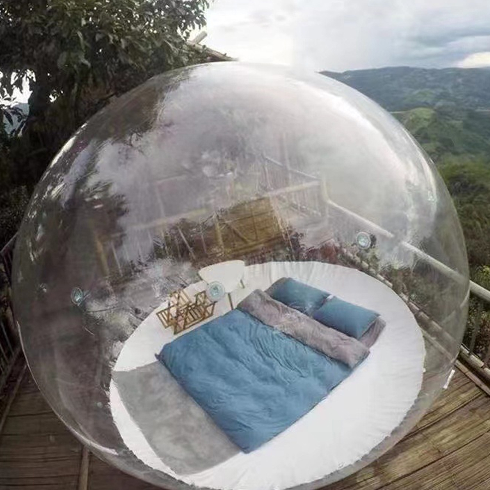 Inflatable Dome Bubble Tent, W - Outdoor Camping Exhibition 评论和价格