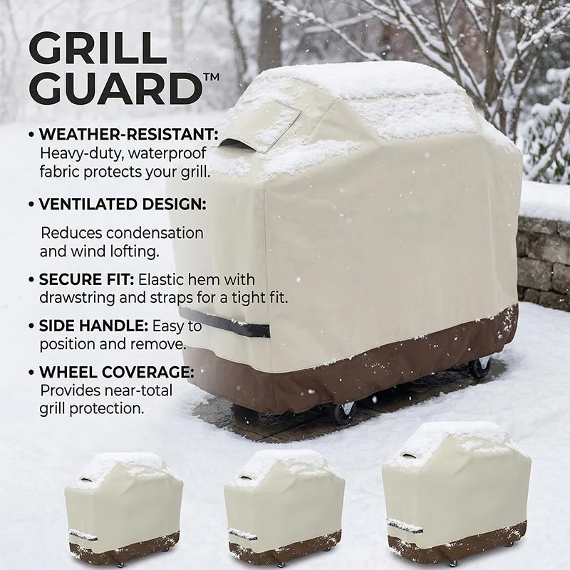 210D Oxford BBQ Cover,Outdoor  - Outdoor Camping Grill 评论和价格