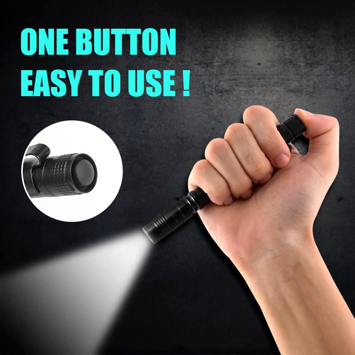 Portable Mini LED Pen Flashlig - Outdoor Camping Decor 评论和价格