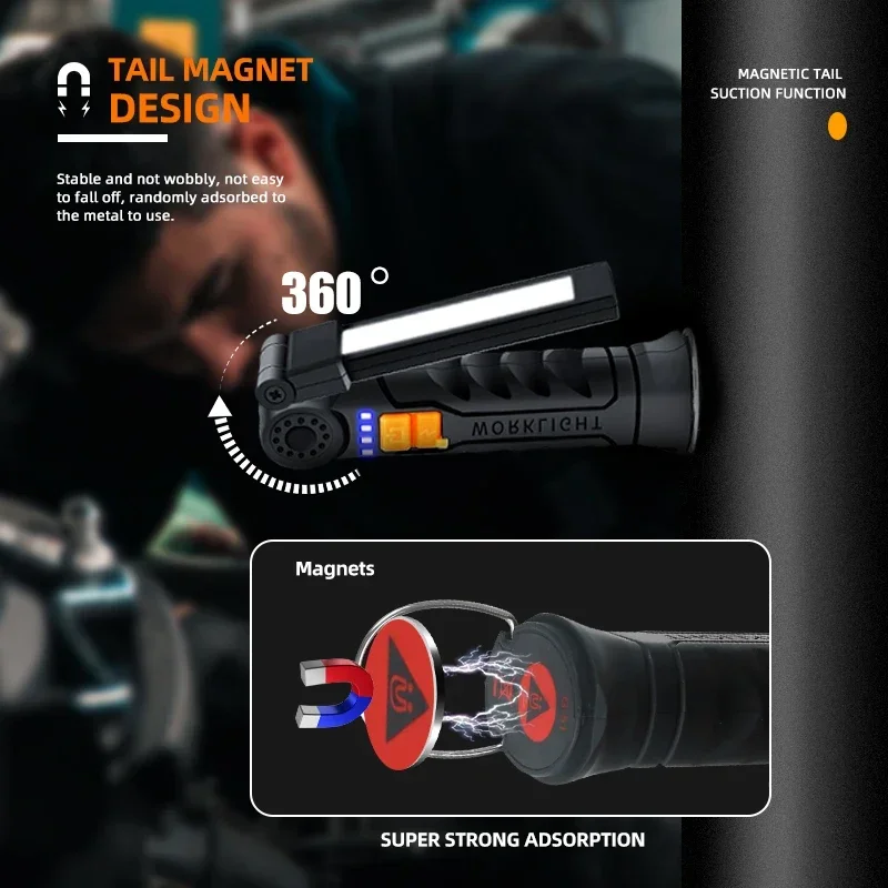 Rechargeable LED Flashlight Wo - Outdoor Camping Decor 评论和价格