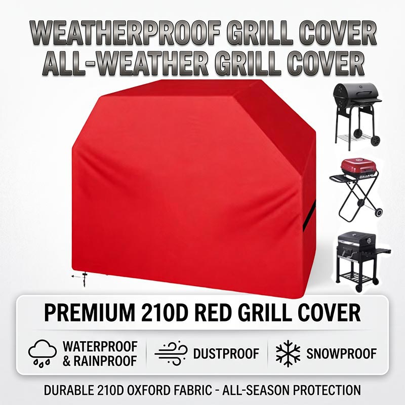 210D BBQ Cover Dustproof Water - Outdoor Camping Grill 评论和价格
