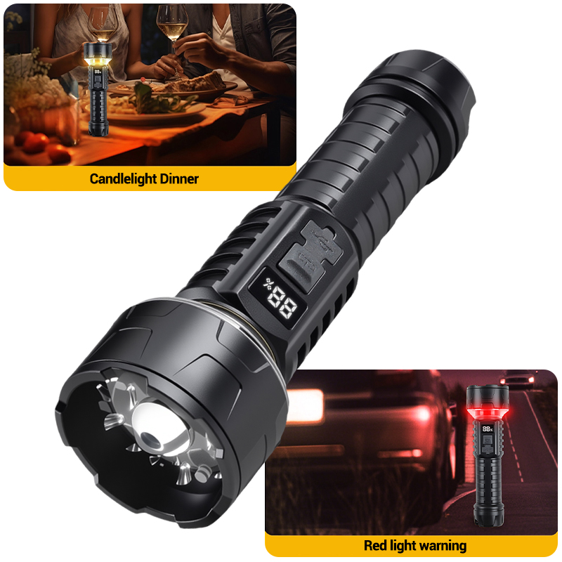 COB LED Flashlight Rechargeabl - Outdoor Camping Glamping 评论和价格