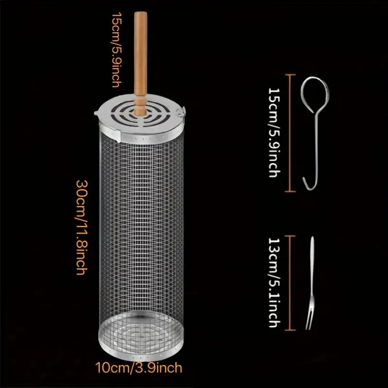 Stainless Steel BBQ Grill Bask - Outdoor Camping Grill 评论和价格