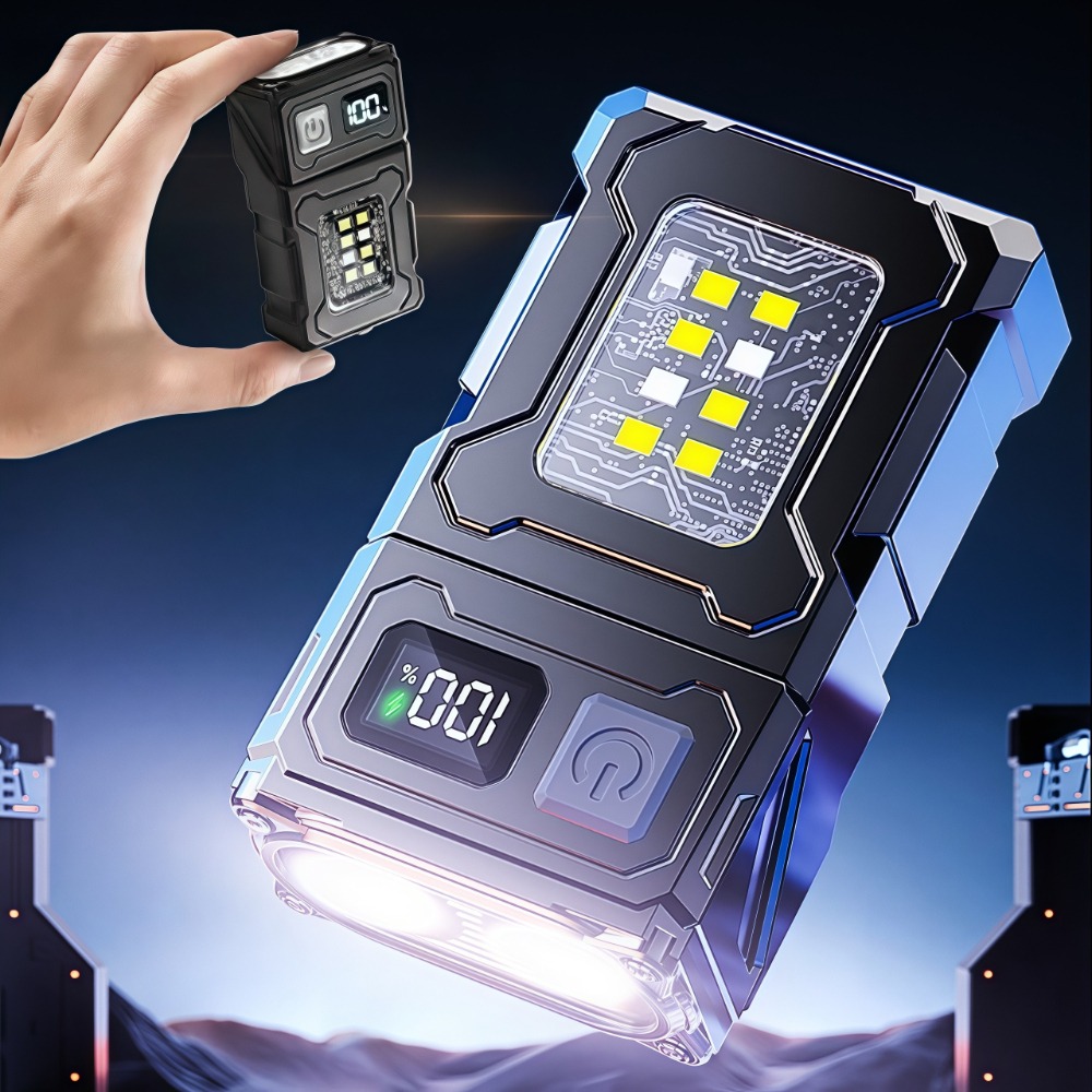Rechargeable Mini LED Flashlig - Outdoor Camping Lighting 评论和价格
