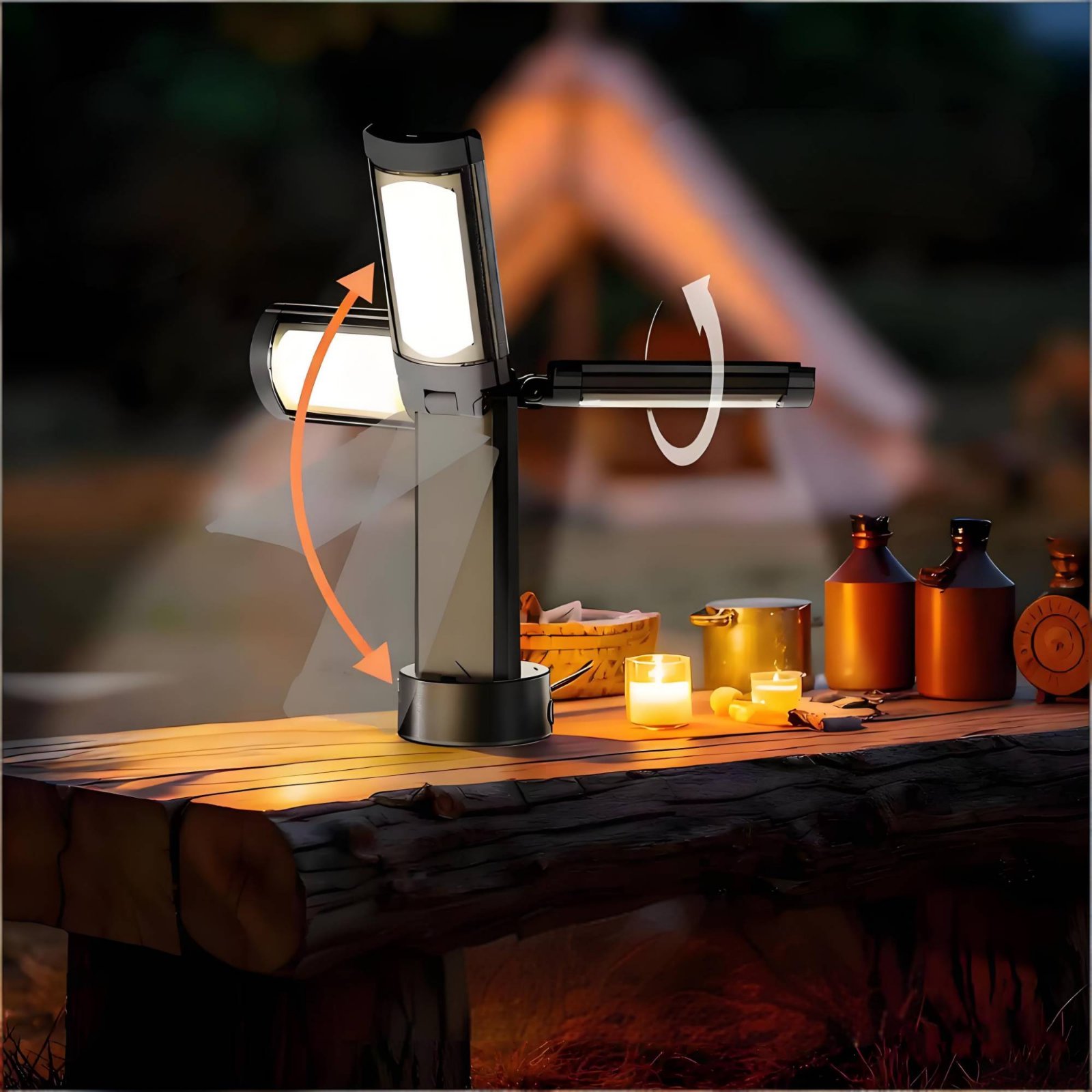 Telescopic Tent Lamp Adjustabl - Outdoor Camping Lighting 评论和价格