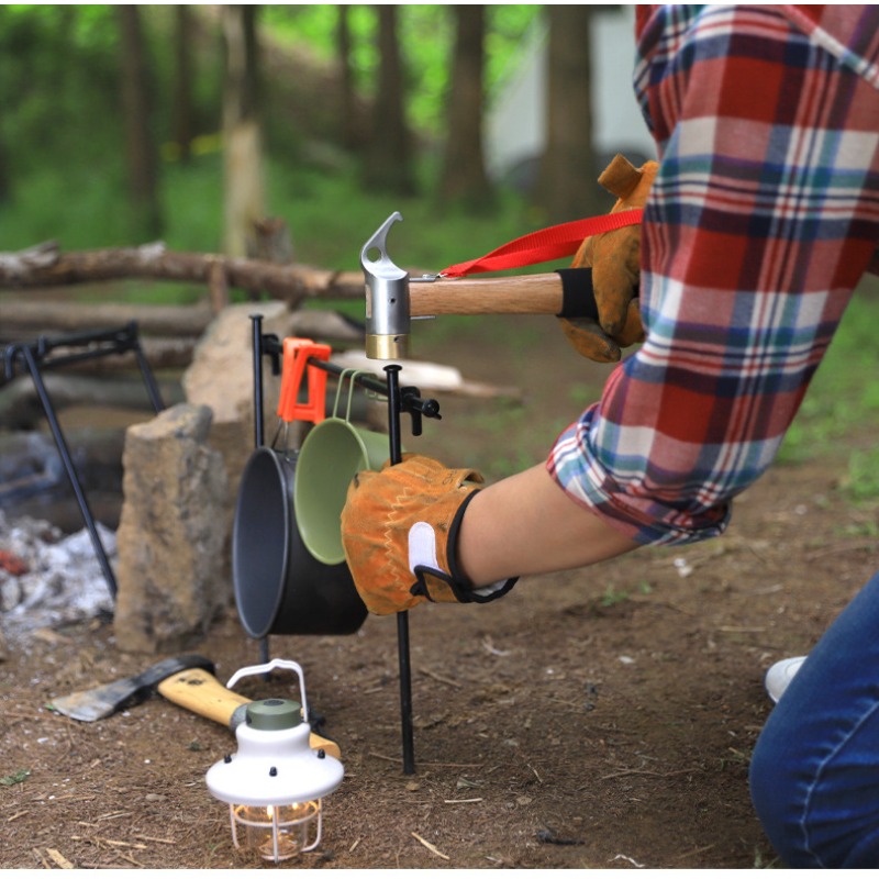 Outdoor BBQ Grilling Heatproof - Outdoor Camping Grill 评论和价格