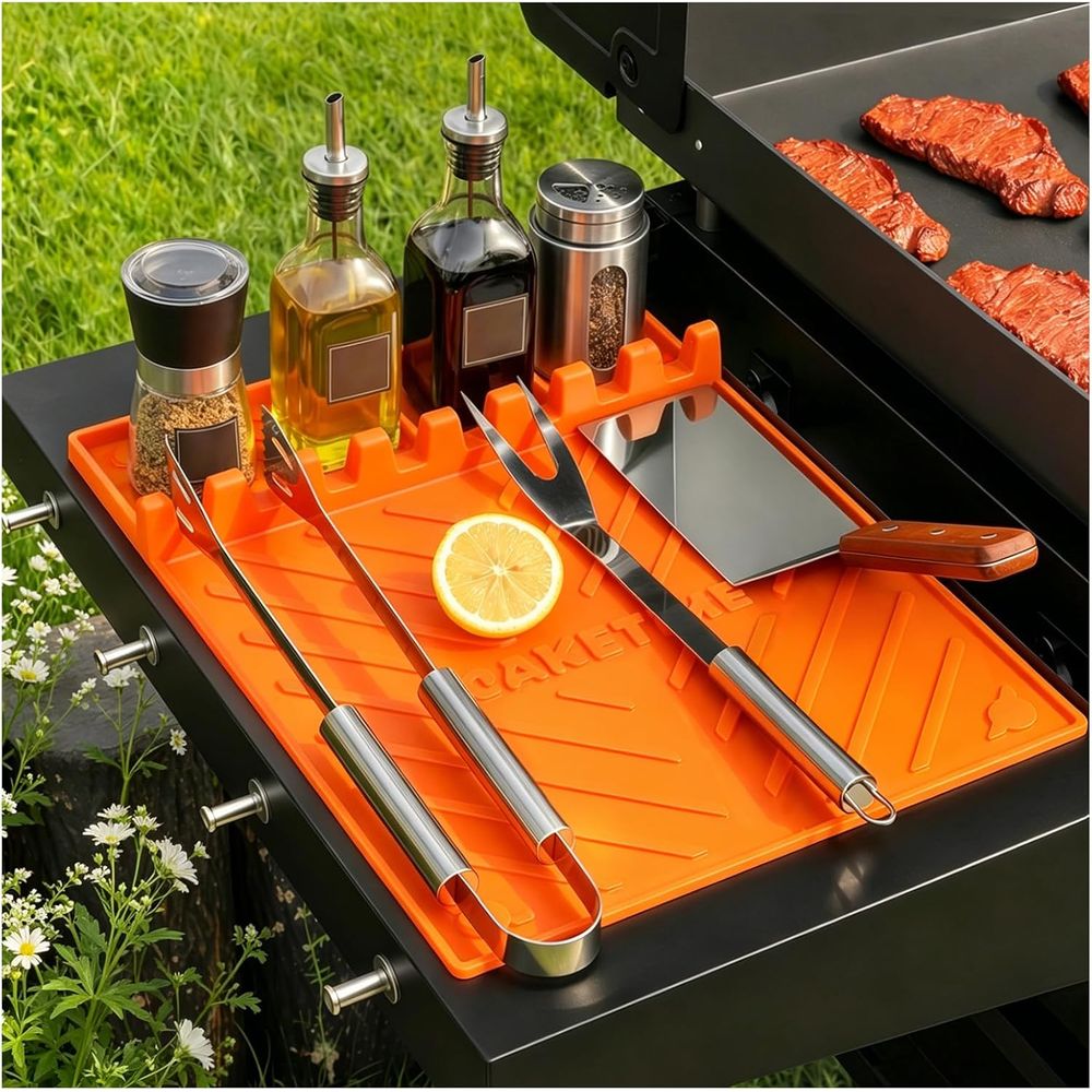 Silicone Grill Mats or Griddle - Outdoor Camping Grill 评论和价格