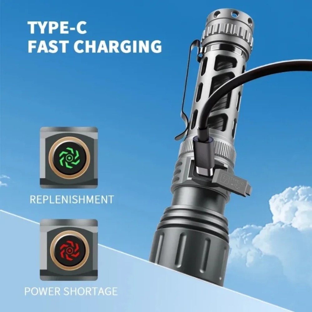 Super Bright Flashlight Portab - Outdoor Camping Lighting 评论和价格