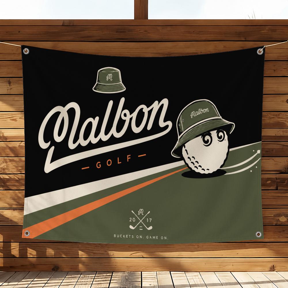 Brand Malbon Golf Flags Fashio - Outdoor Camping Brand 评论和价格