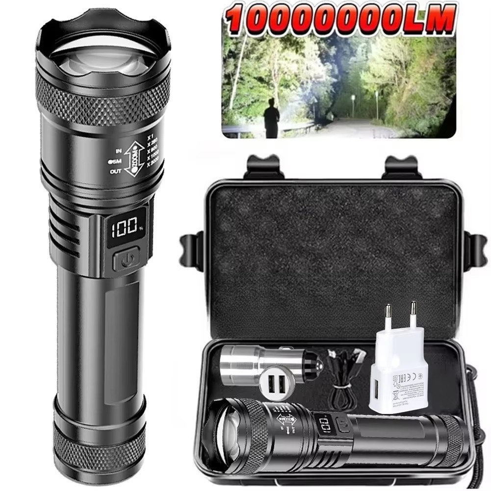 Rechargeable LED Flashlight Zo - Outdoor Camping Decor 评论和价格