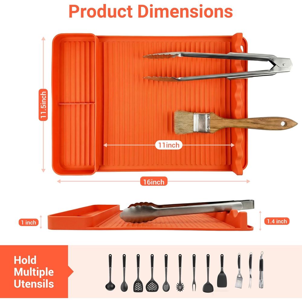Heat Resistant Silicone Grill  - Outdoor Camping Grill 评论和价格