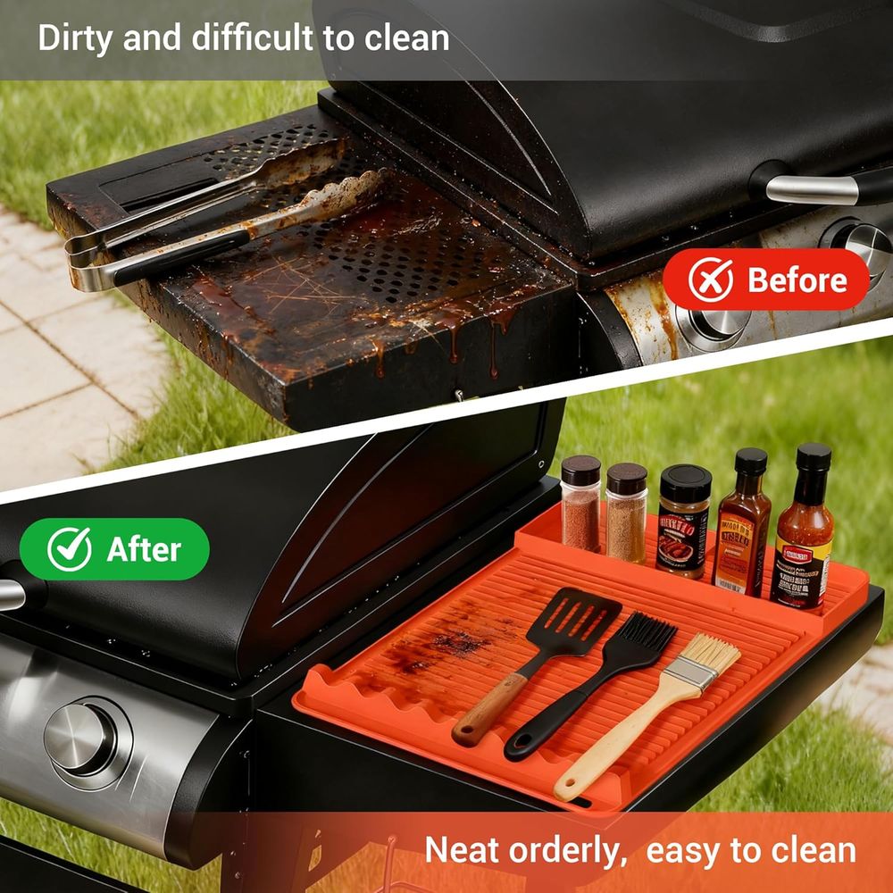 Heat Resistant Silicone Grill  - Outdoor Camping Grill 评论和价格